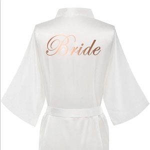 Set of bridal party robes